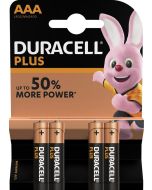 Duracell AAA / MN2400 / LR03 PLUS POWER (4 stk.)