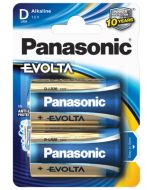 Panasonic Evolta - Alkaline D / LR20 / Mono batterier (2 stk.)