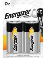 Energizer Alkaline Power D / E95 Batterier (2 Stk. Blister)