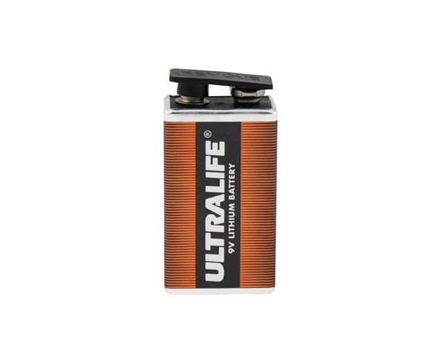 Ultralife Lithium-Batterie 9V – Langlebige Energie Für Geräte (Typ 6F22 / U9VL-J)