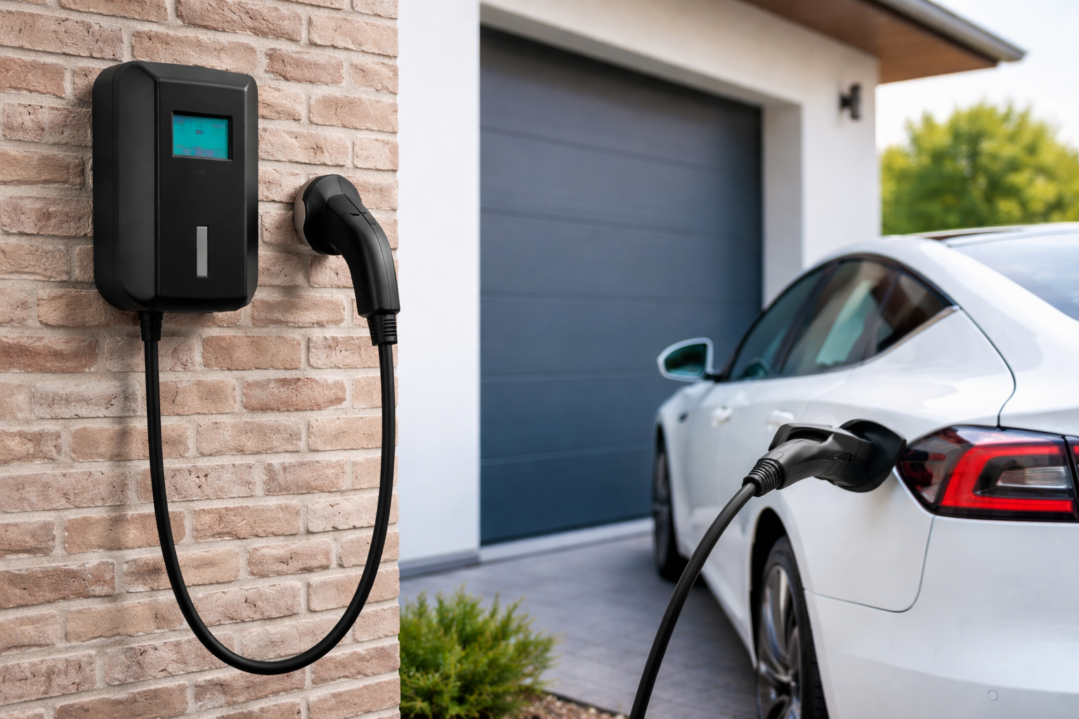 elbil ladeboks energimåling