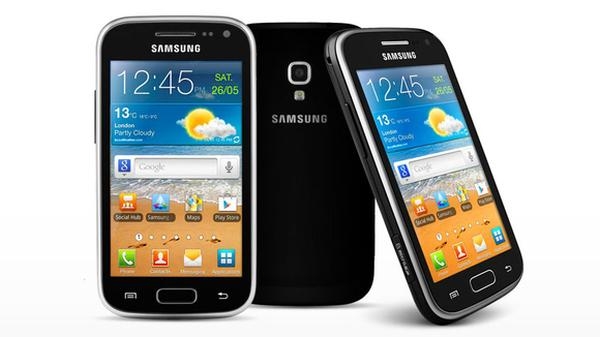 Eksempel på Samsung Galaxy Ace 2